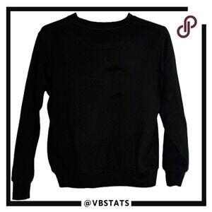 Bear The Beams Men's Raised‎ Bart Simpson Pullover Sweatshirt Black Small NWT